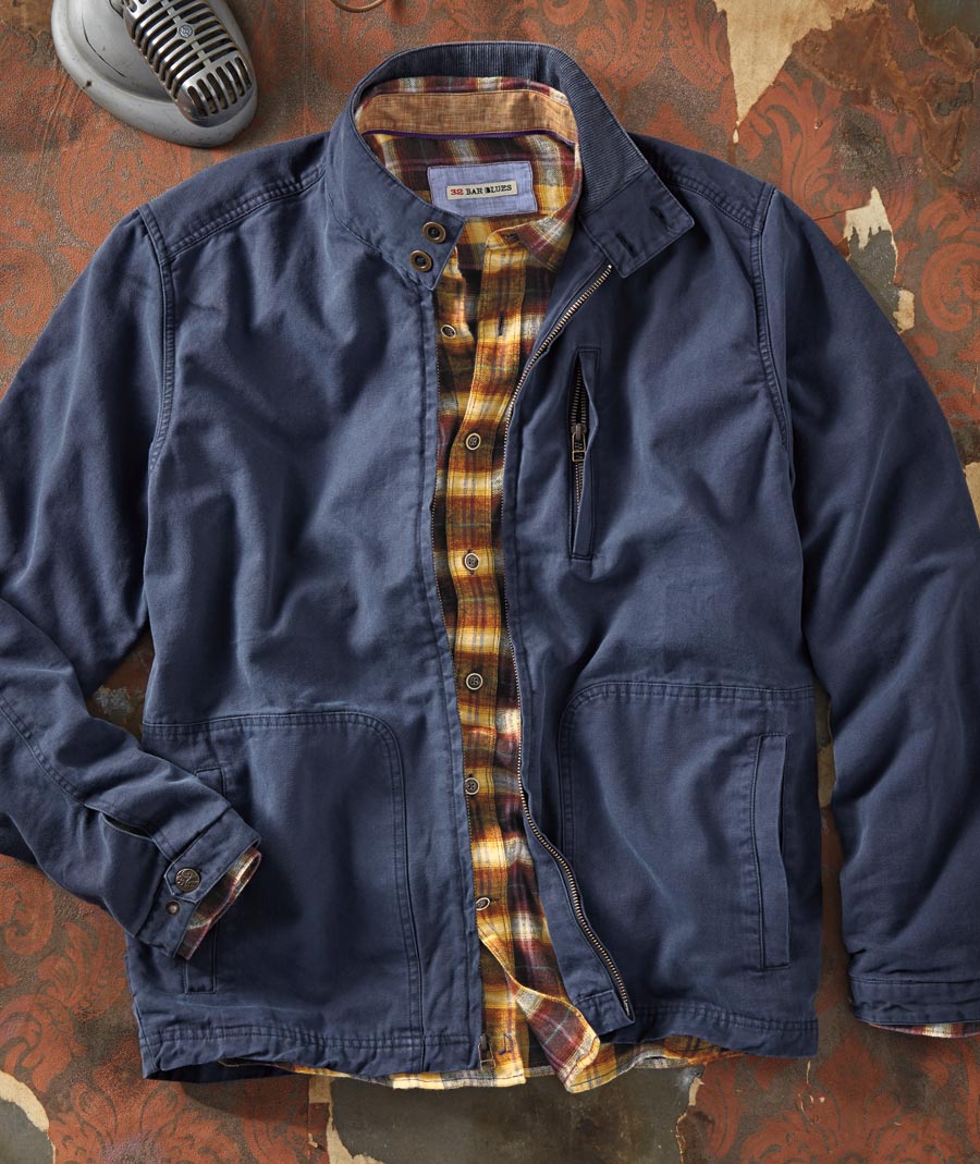 Race The Breeze <br> Cotton Canvas Jacket</br>