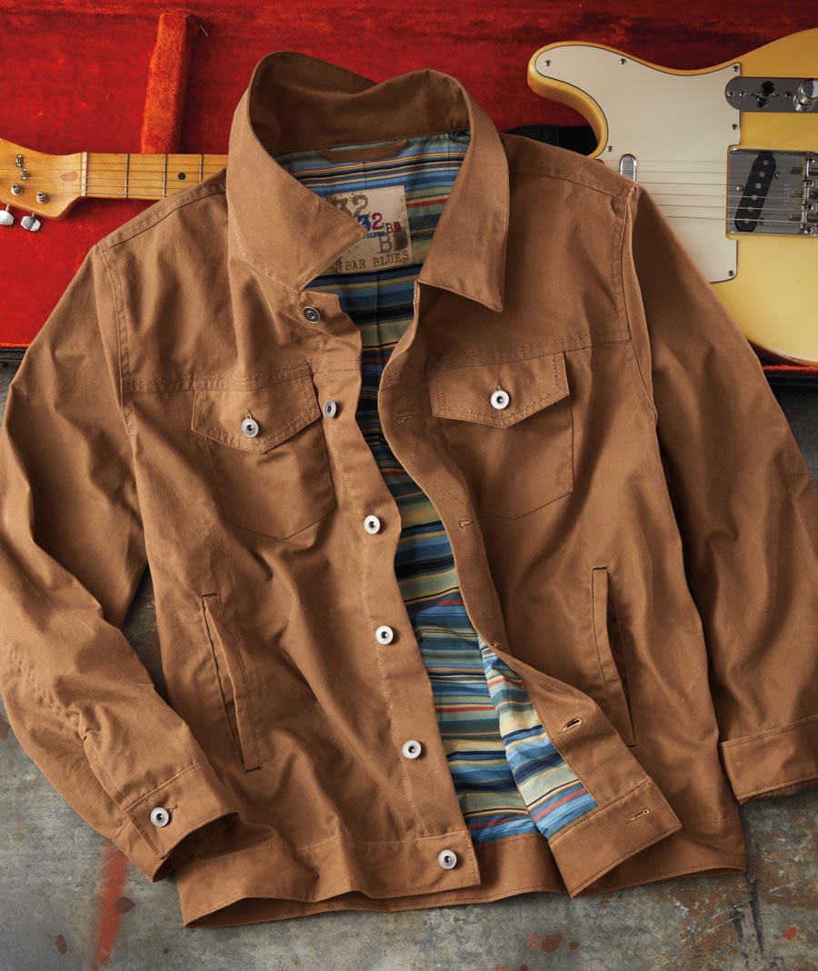 The Working Man <br> Waxed Canvas Jacket</br>