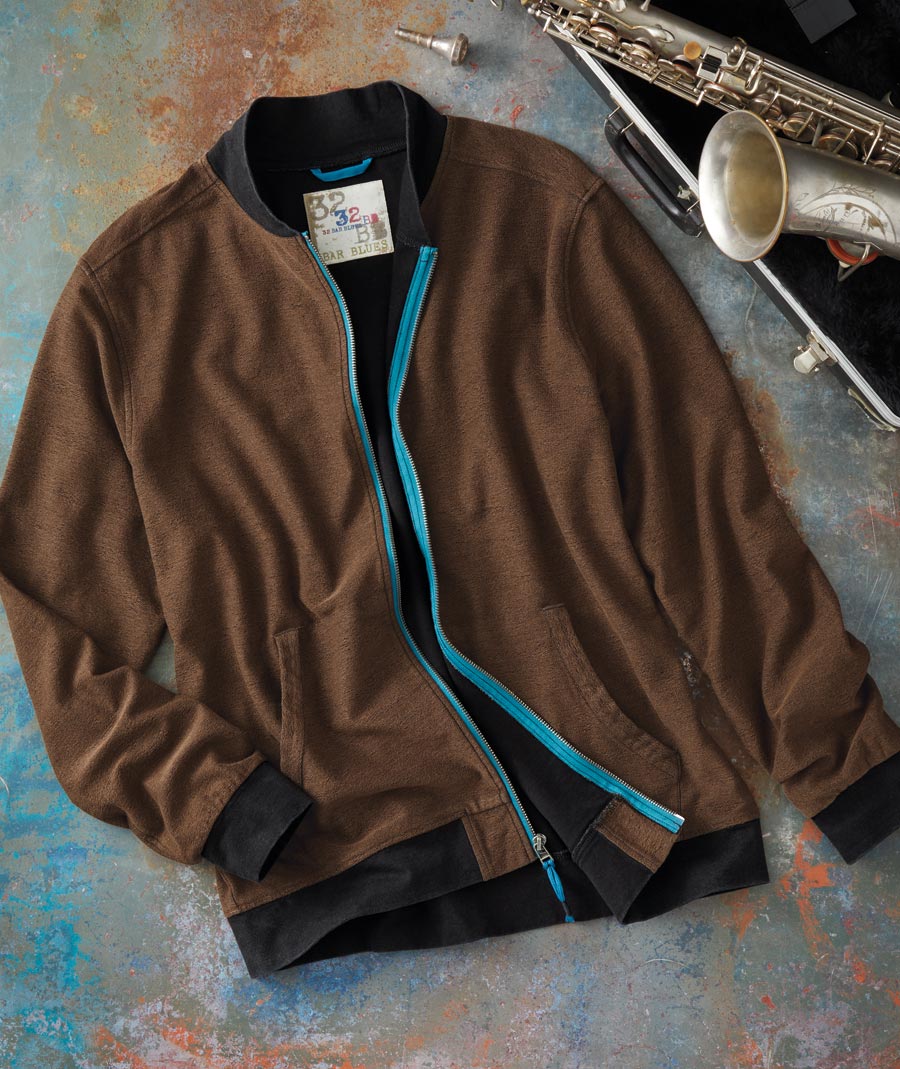 Stealin' Home <br>Cross Dye Baseball Jacket</br>