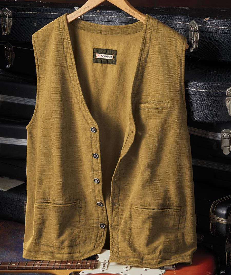 Boss Jack <br> Woven Pique Vest</br>