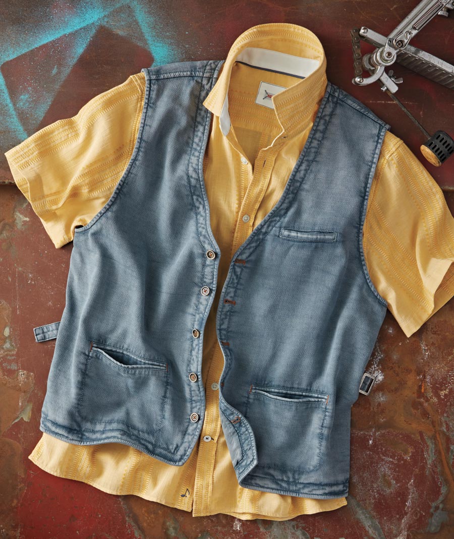 So Do It <br> Tencel Cotton Vest</br>