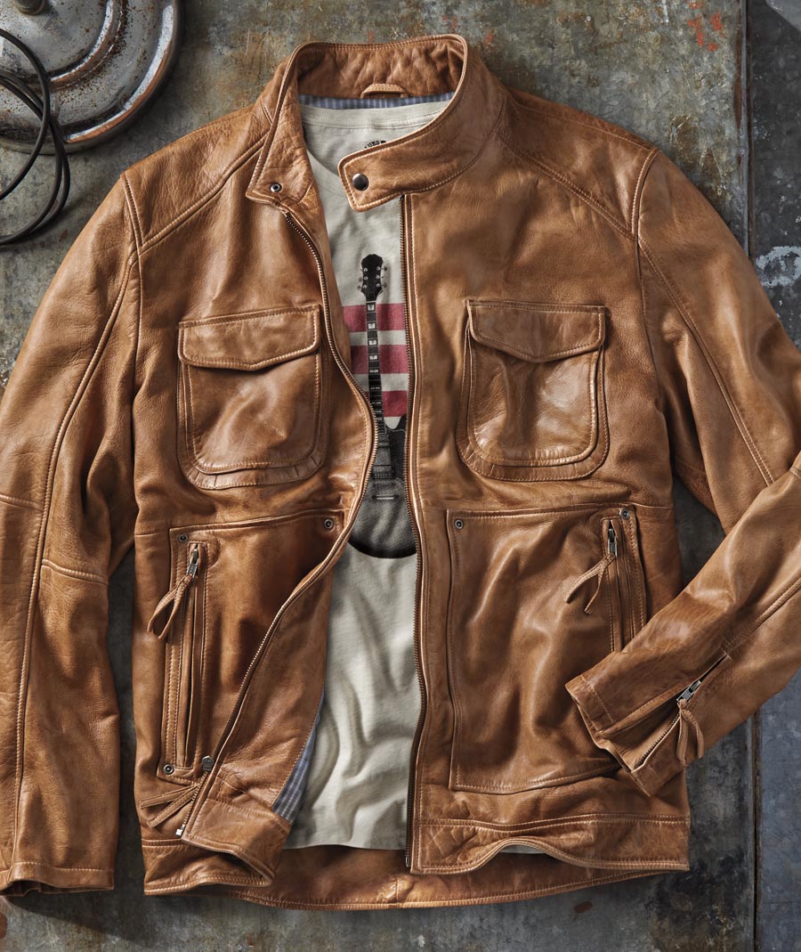 Baby Ride With Me <br> Leather Jacket</br>