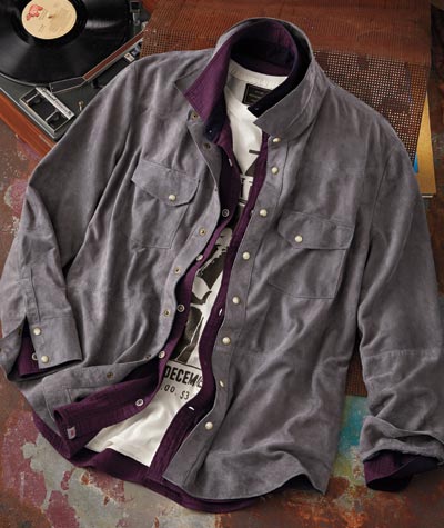 Jammin' For The Jackpot <br> Goat Suede Shirt Jac</br>