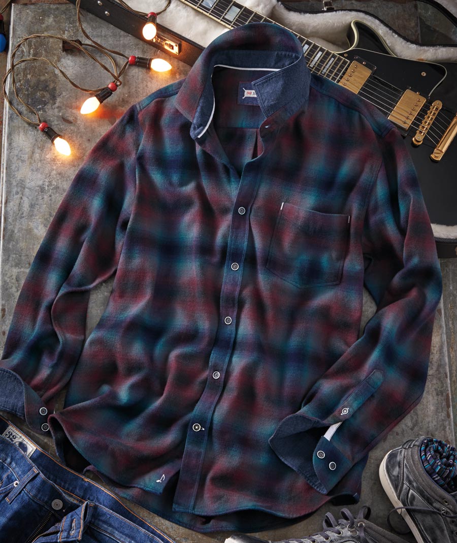 Misty Mountain Hop <br> Cotton Flannel Shirt</br>