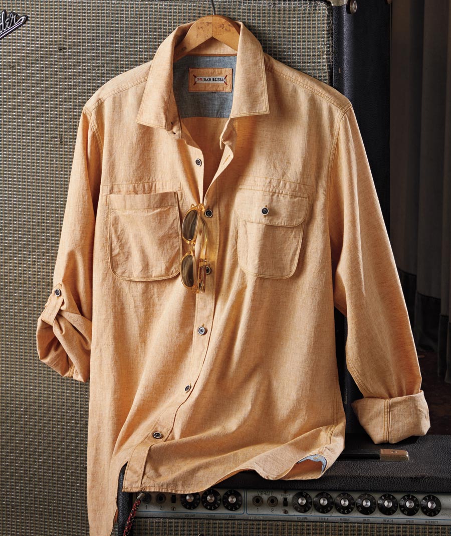 South Of The Boulevard <br> Cotton Linen Shirt</br>