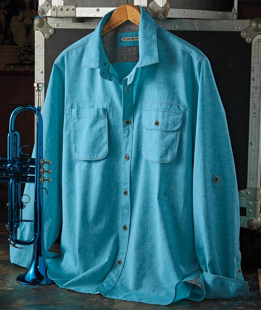 South Of The Boulevard <br> Cotton Linen Shirt</br>