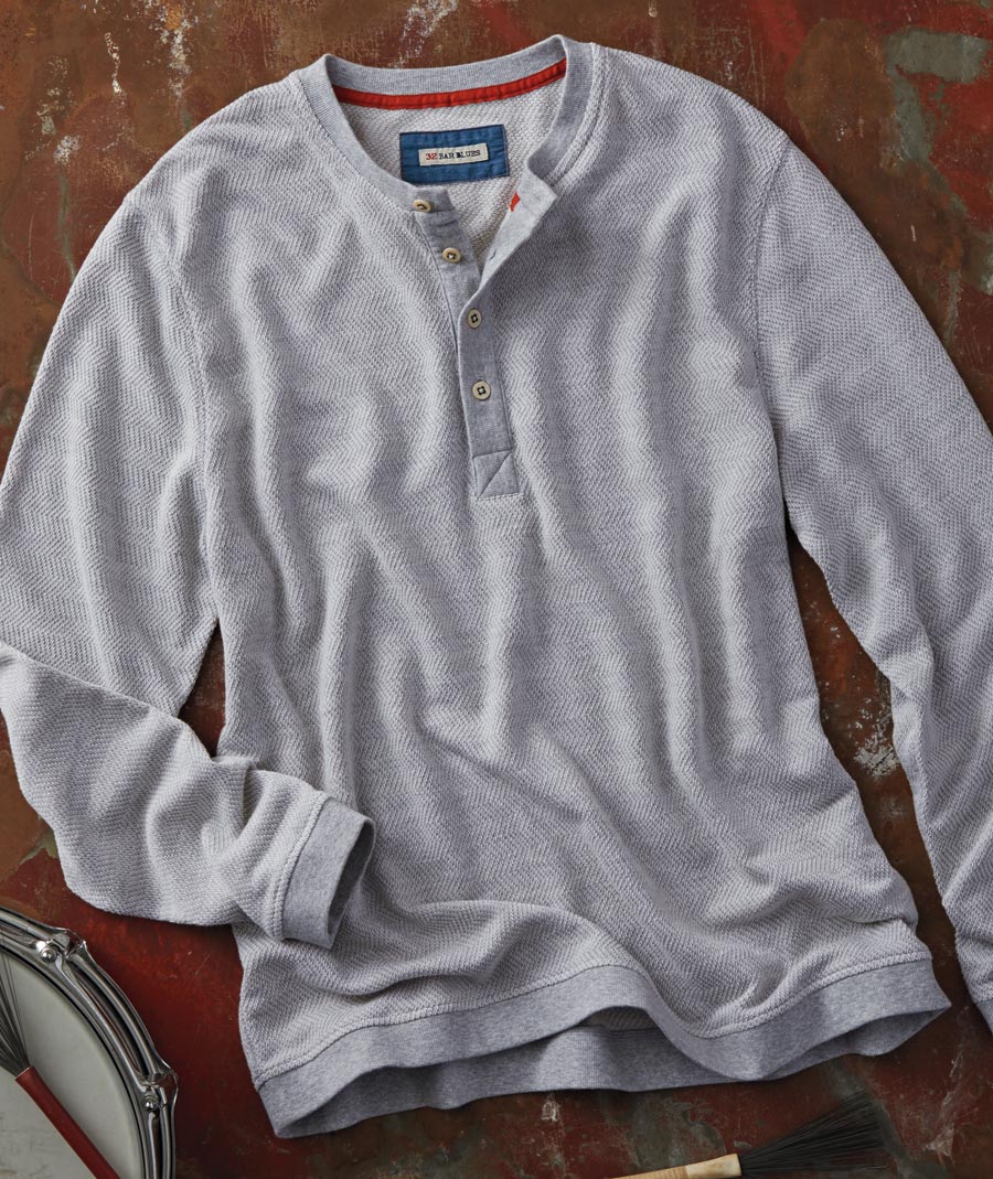 Hipdeebip <br> Jacquard Henley</br>