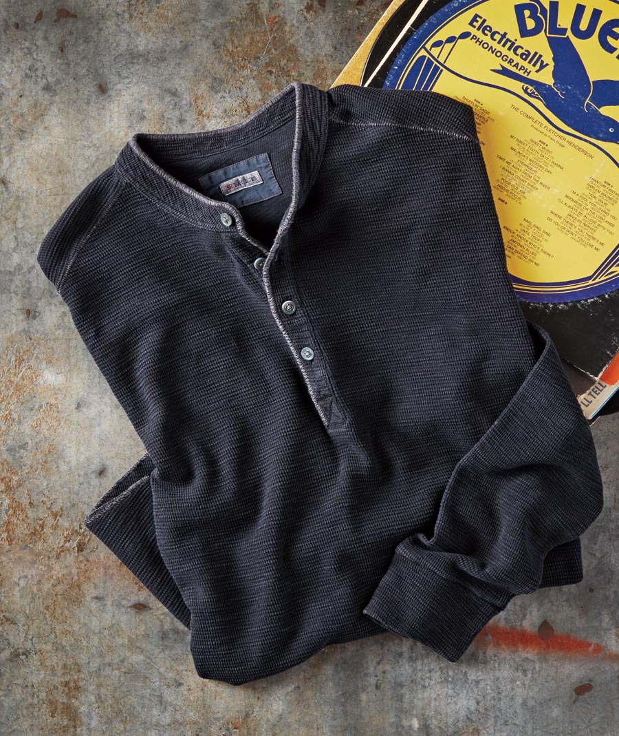 Once Around The Park<br>Baseball-Cut Henley</br>