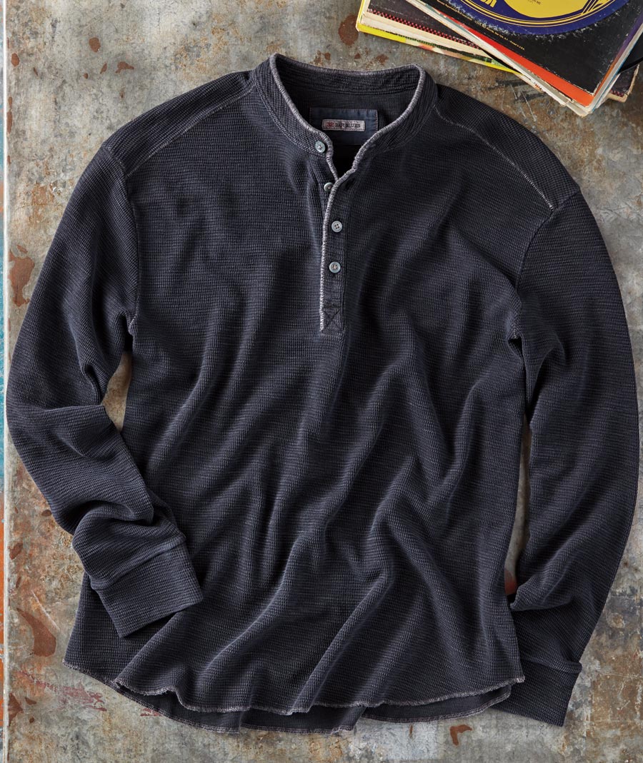 Once Around The Park<br>Baseball-Cut Henley</br>