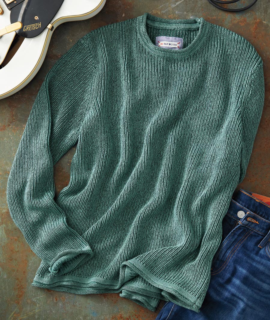 Liquid Soul <br>Garment Dyed Sweater</br>