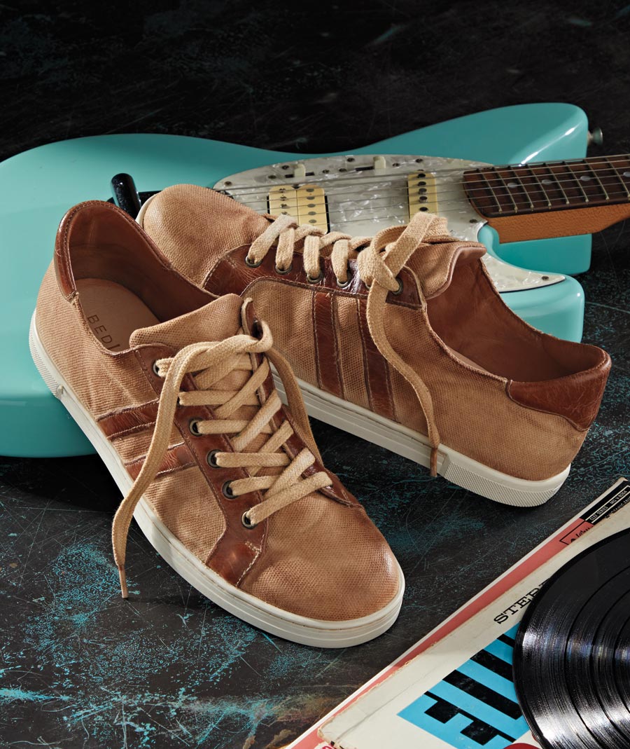 Double Whammy <br> Vintage-Fade Sneaker</br>