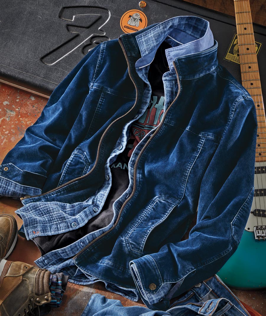 The Bluest Blues <br> Corduroy Jacket</br>