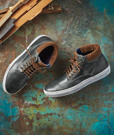 The Oneness Of Two <br> Vintage Hi-Top Shoe</br>