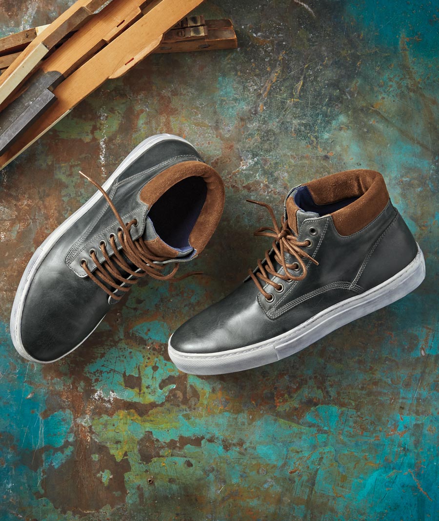 The Oneness Of Two <br> Vintage Hi-Top Shoe</br>