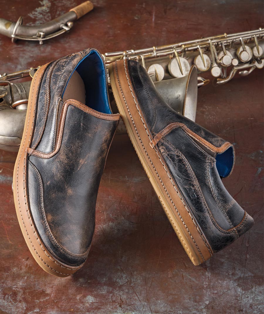 Dog Walk <br>Leather Loafers</br>