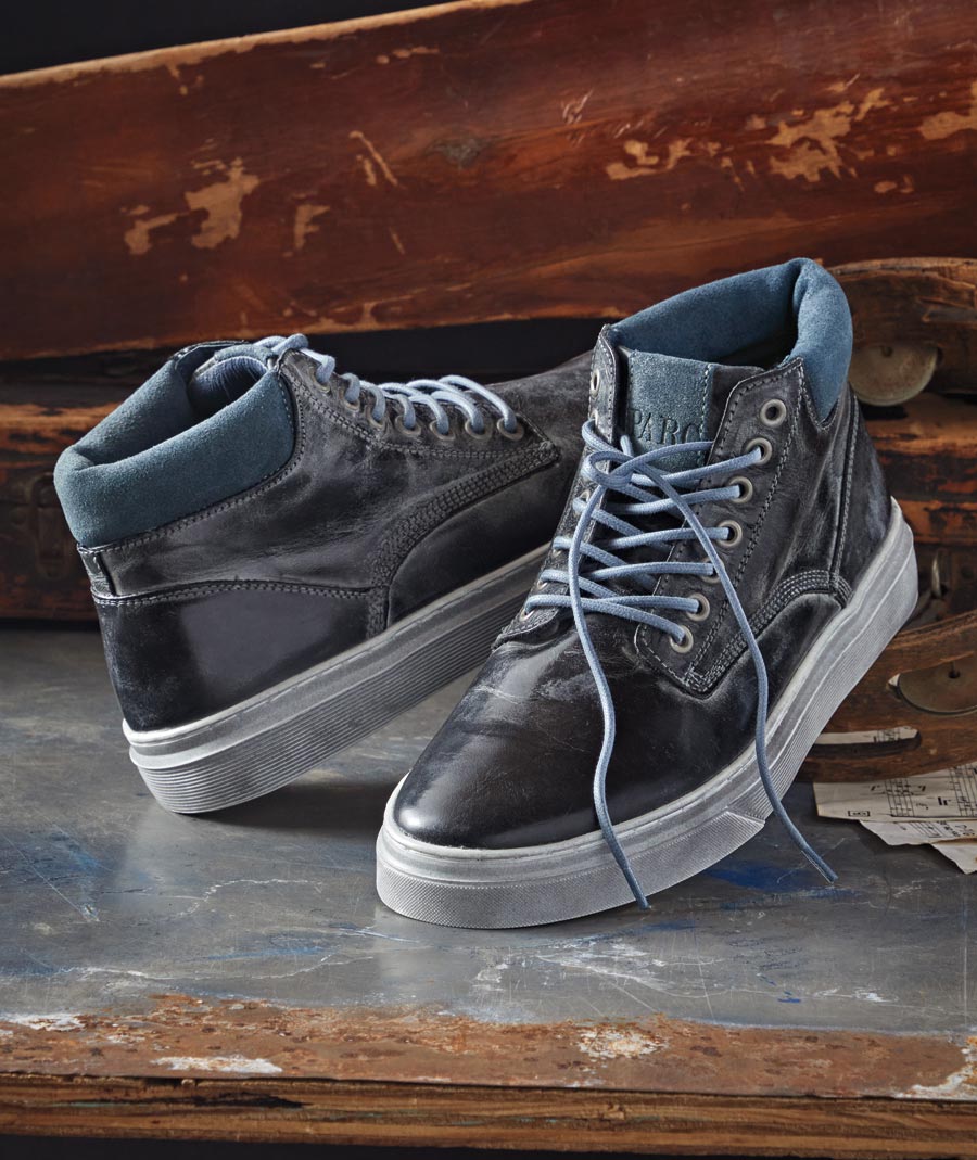 Move With A Purpose <br>Leather Sneaker</br>